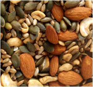 Almonds And Pumpkin Seeds