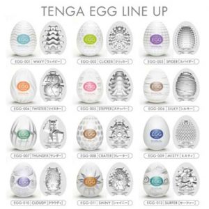 tenga egg line up